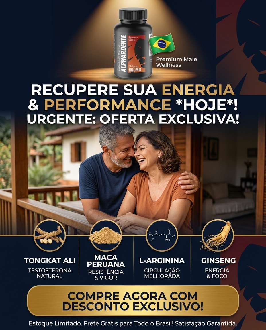 Alphardente comparação com outros suplementos masculinos no Brasil — análise técnica 2026