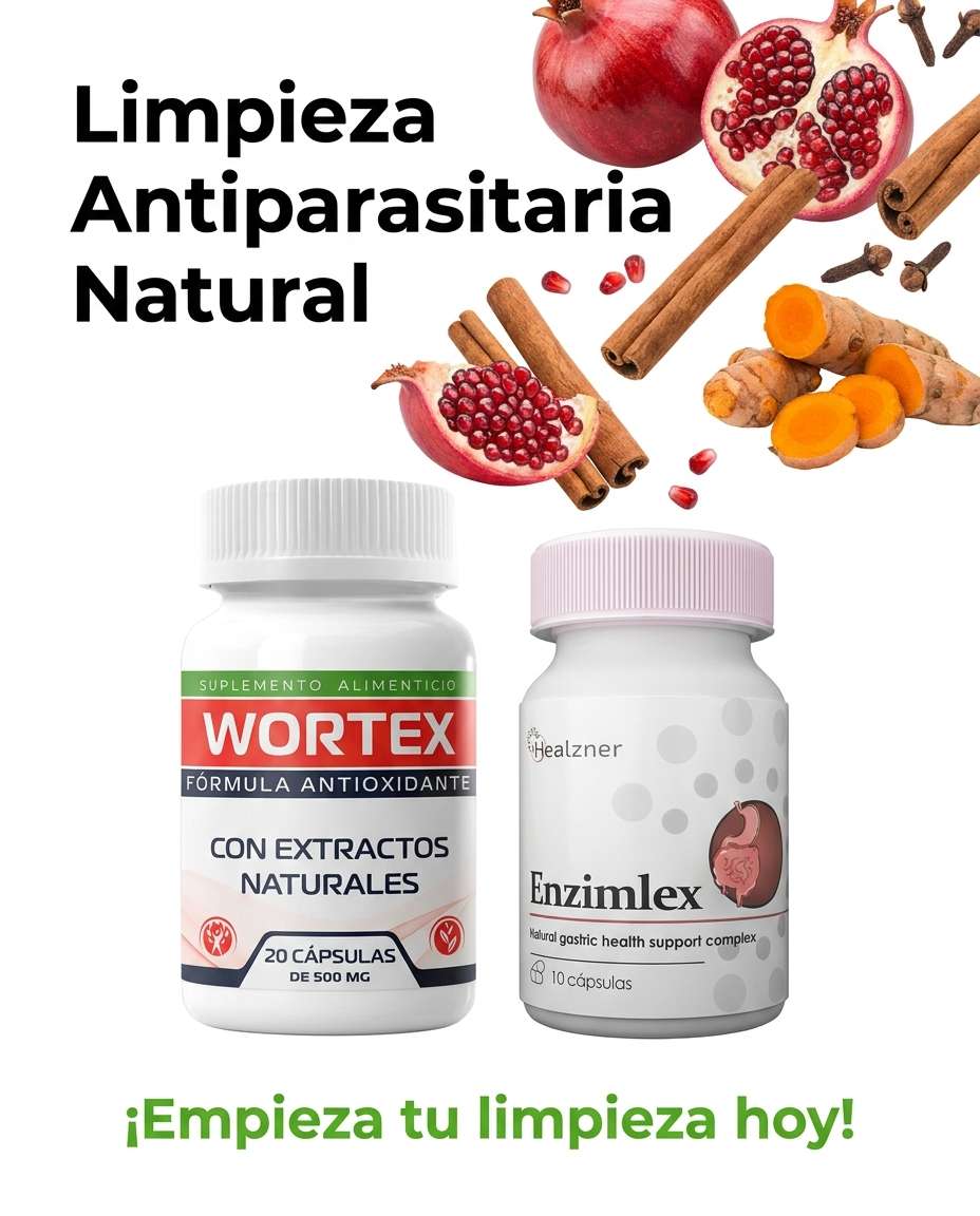 Comparativa Wortex vs Enzimlex antiparasitarios naturales en México — farmacia vs online