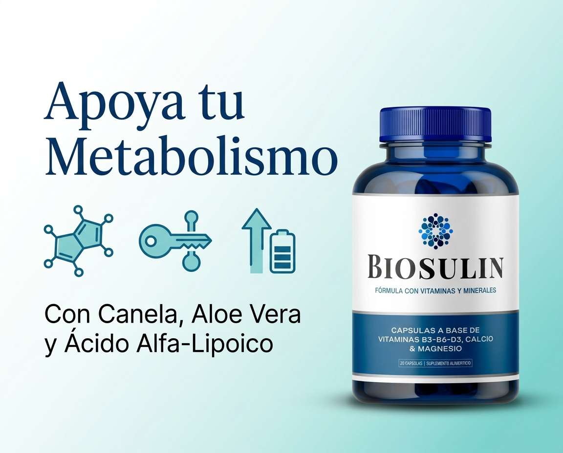 Biosulin México — suplemento natural para el control de azúcar y diabetes tipo 2