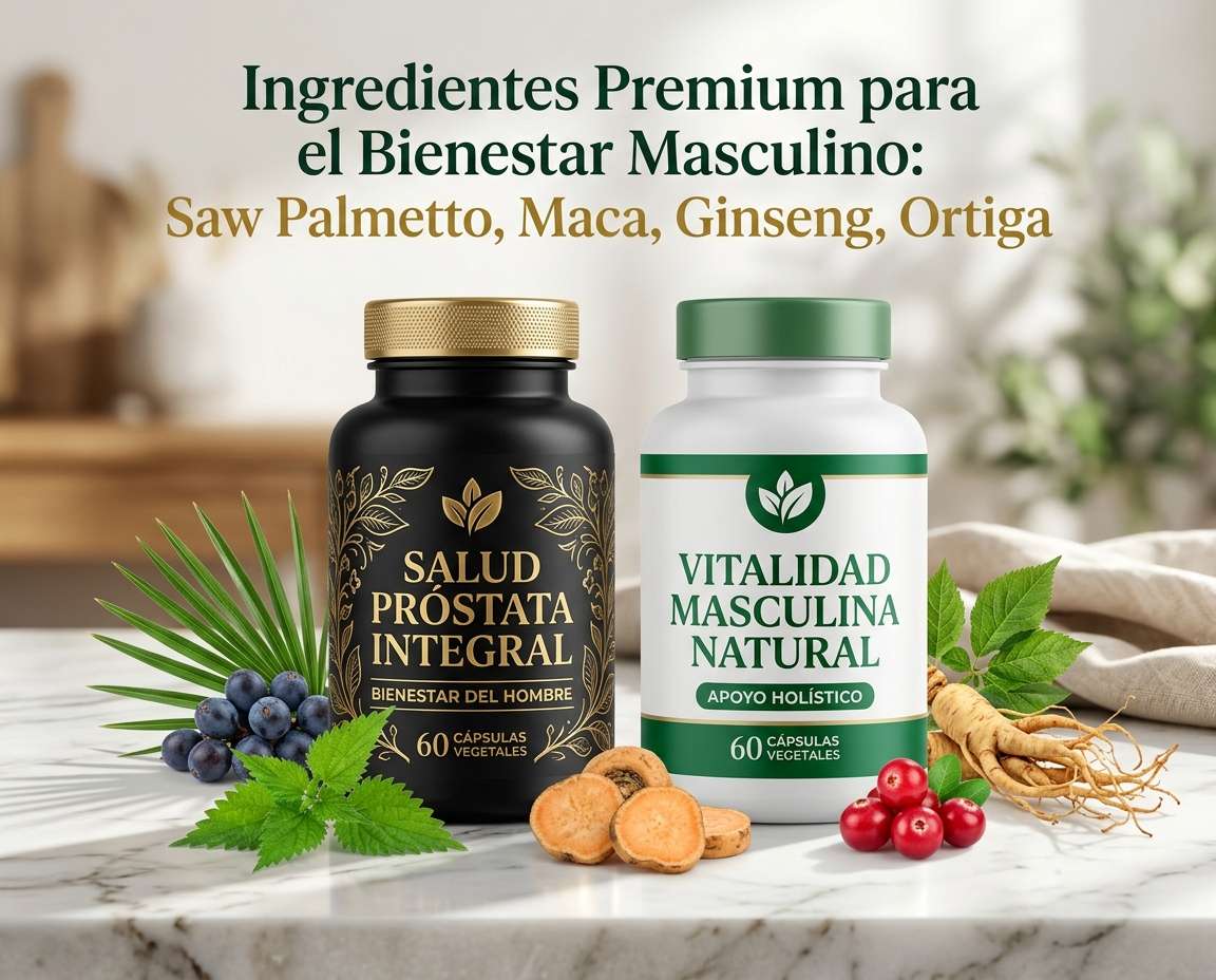 Compra segura de suplementos naturales para la próstata en LATAM