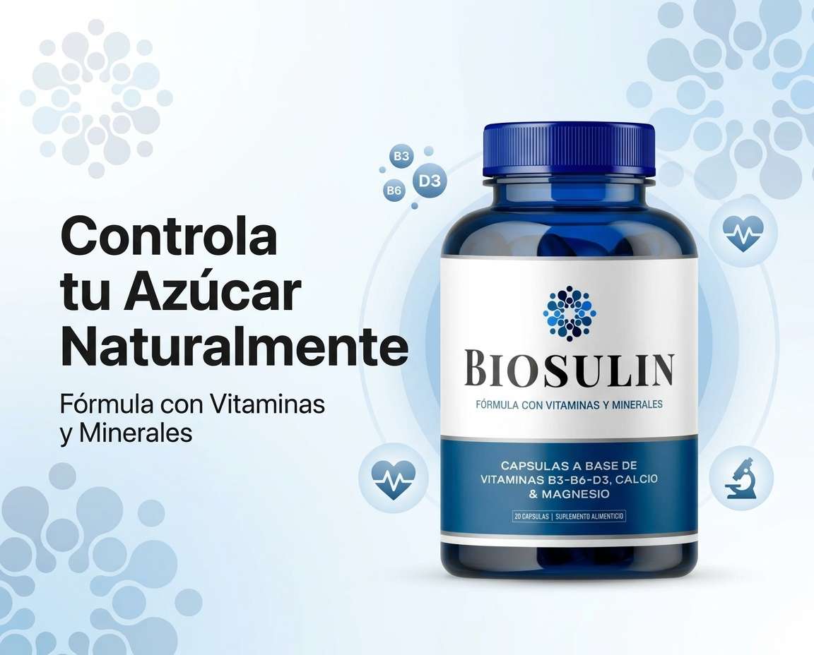 Biosulin control natural de glucosa en sangre — reseña y precio México 2026