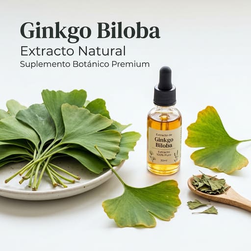 Ginkgo biloba — apoyo circulatorio