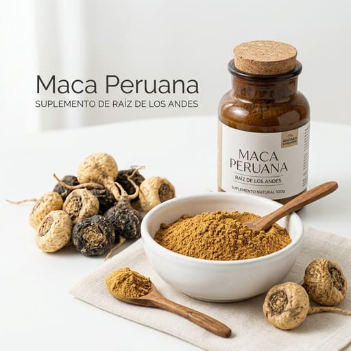 Maca peruana — raíz andina tradicional