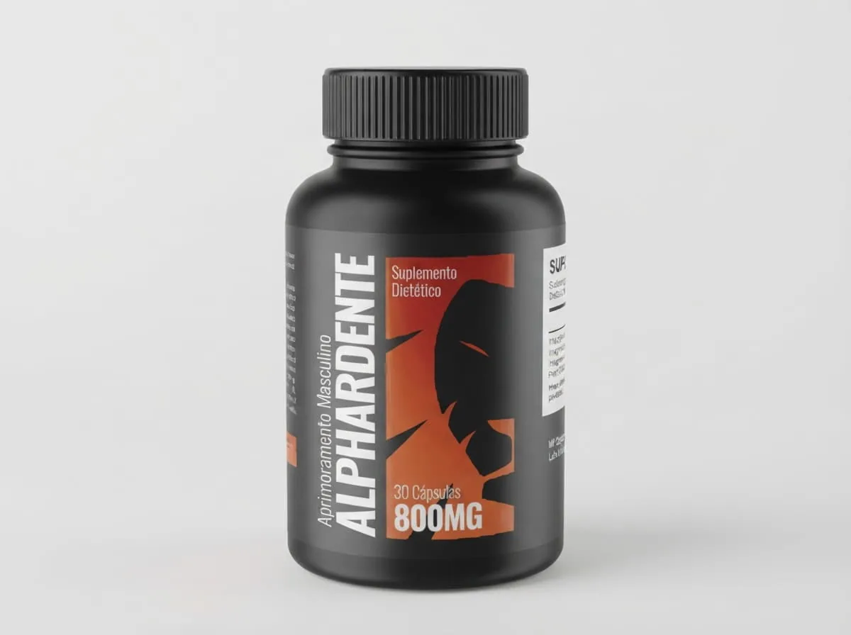 Alphardente Cápsulas, suplemento alimentar masculino com preço oficial a partir de R$ 229