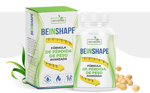 BeInShape cápsulas quemagrasa naturales con spirulina, proteína de soya y vitamina B6 — México y Colombia