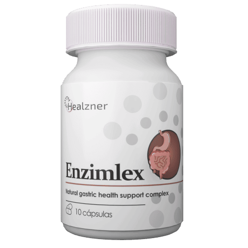 Enzimlex cápsulas herbal — canela, granada y cúrcuma para limpieza intestinal suave