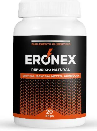 Eronex — frasco de cápsulas, Guatemala
