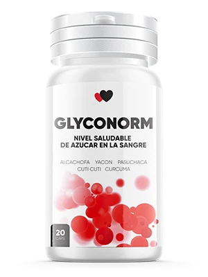 GlycoNorm — envase de cápsulas, Chile