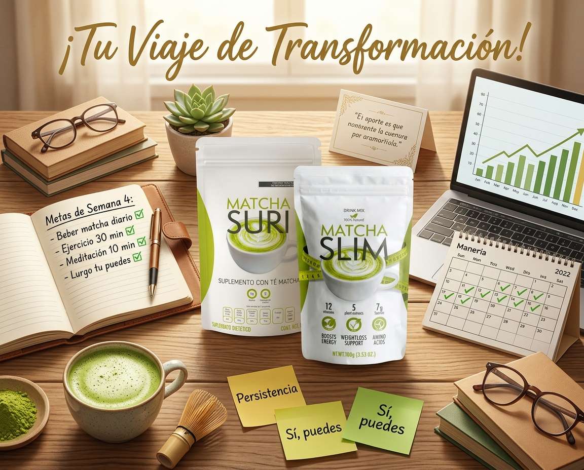 Beneficios del té matcha para adelgazar — Matcha Slim y Matcha Suri bebidas naturales LATAM