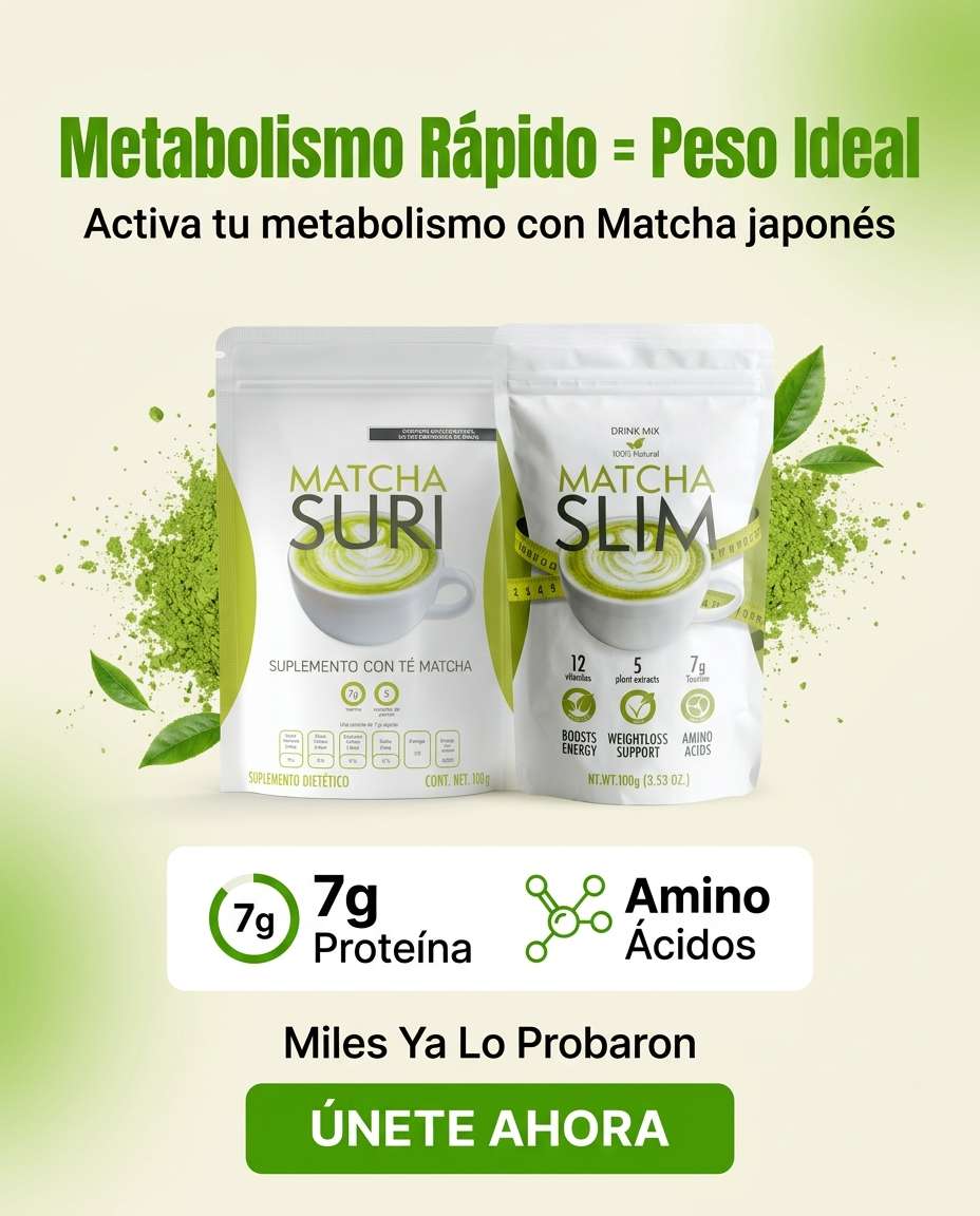 Matcha Slim vs Matcha Suri — comparativa completa para Colombia, Perú y Ecuador 2026