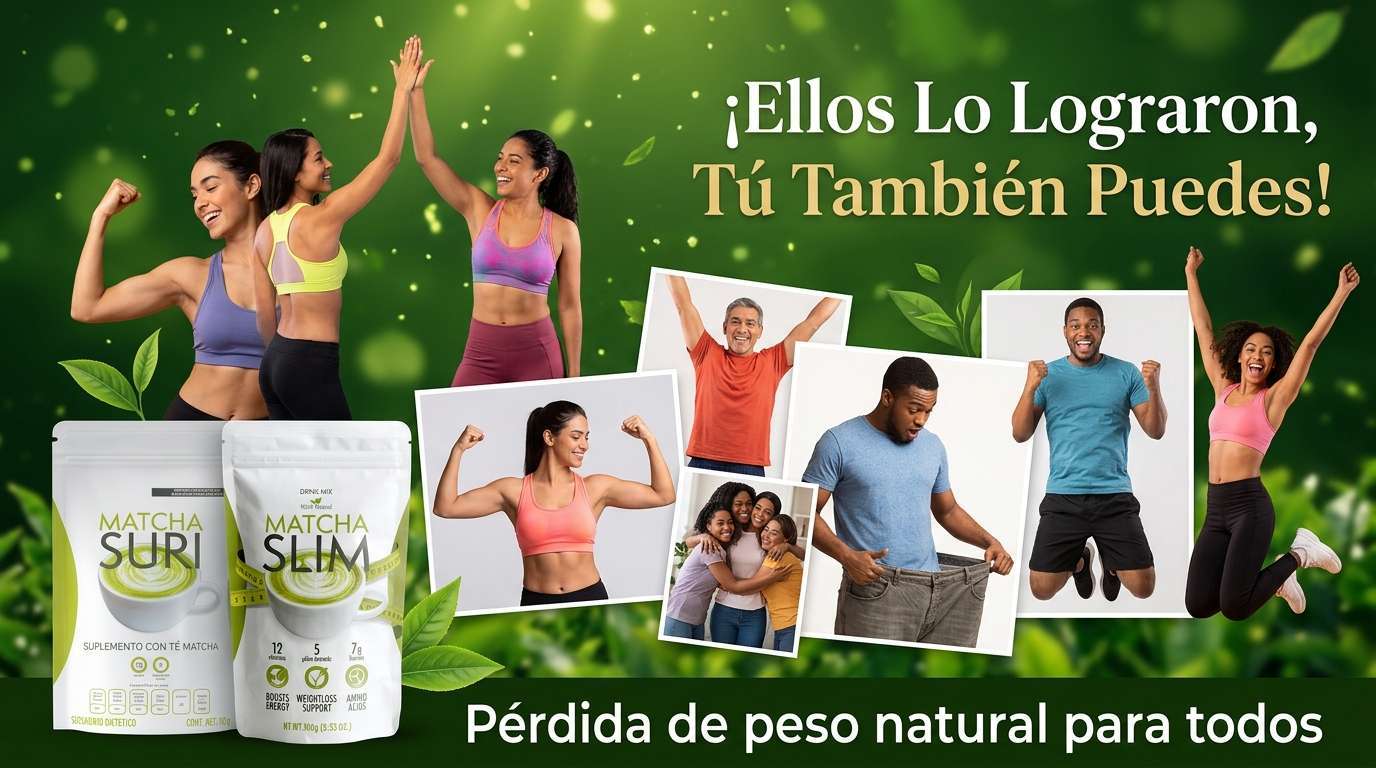 Matcha Suri el suplemento natural más vendido para adelgazar en México, Colombia y Perú — pedido online 2026