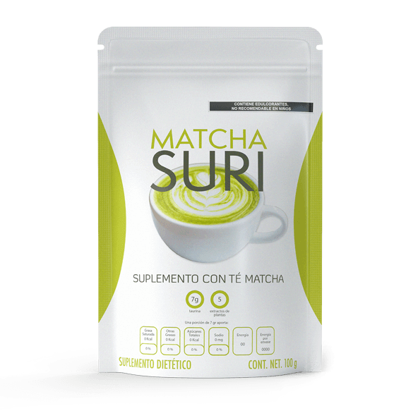 Matcha Suri bebida adelgazante natural con té matcha japonés — disponible en México y LATAM