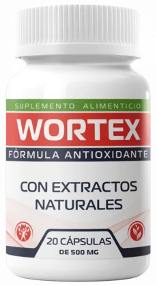 Wortex cápsulas naturales con epazote para limpieza intestinal — México