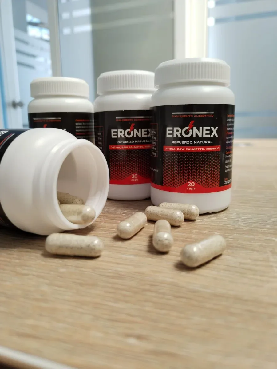 Eronex — foto real del producto recibido, no una imagen de estudio