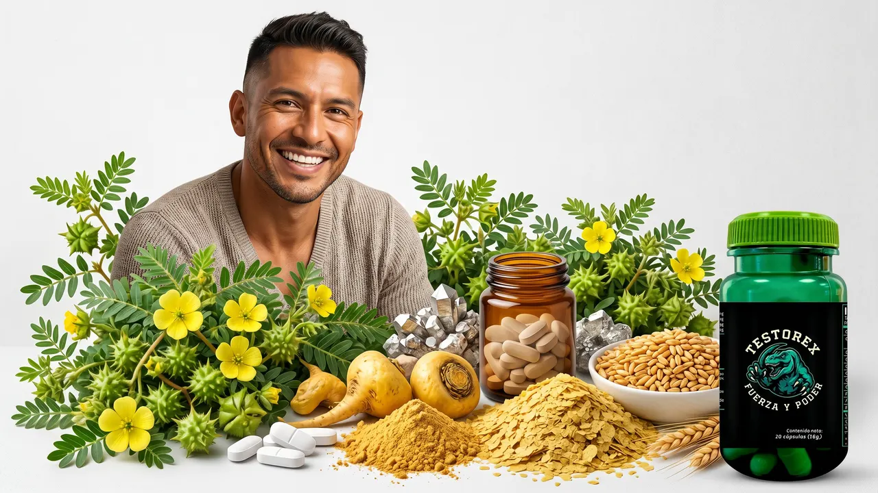 Testorex — apoyo natural a la vitalidad masculina diaria