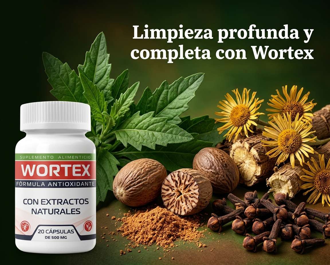 Wortex limpieza profunda herbal — epazote, nuez moscada, helenio y clavo, compra online México